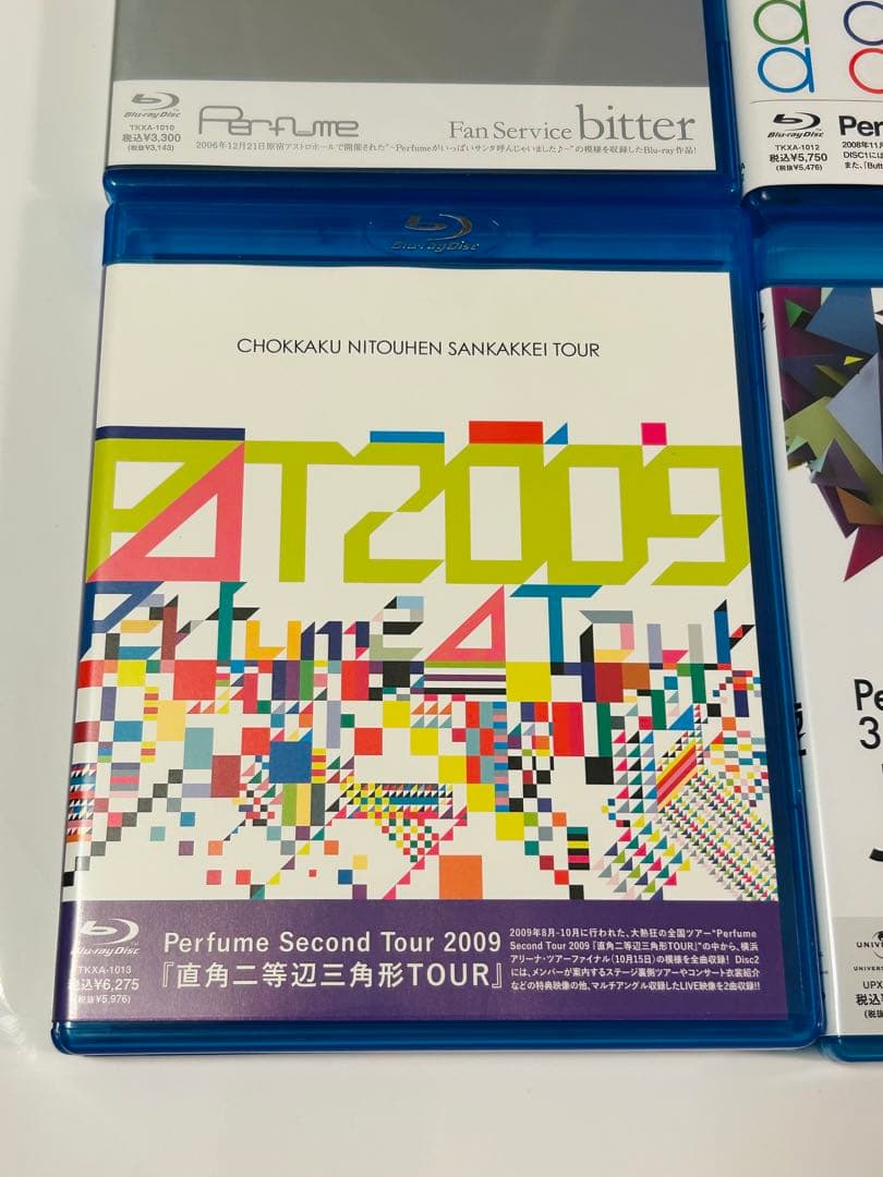 【6枚セット ステッカー付き】 初回盤 Perfume 初期 Blu-ra