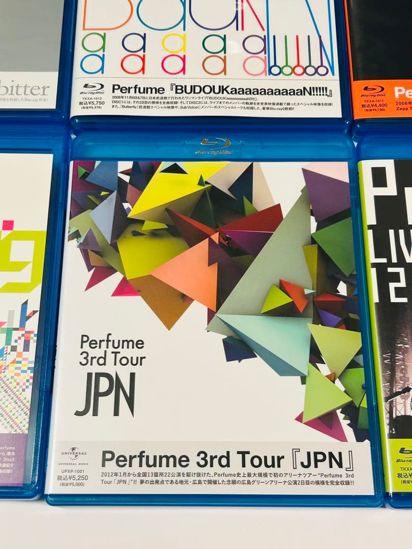 【6枚セット ステッカー付き】 初回盤 Perfume 初期 Blu-ra