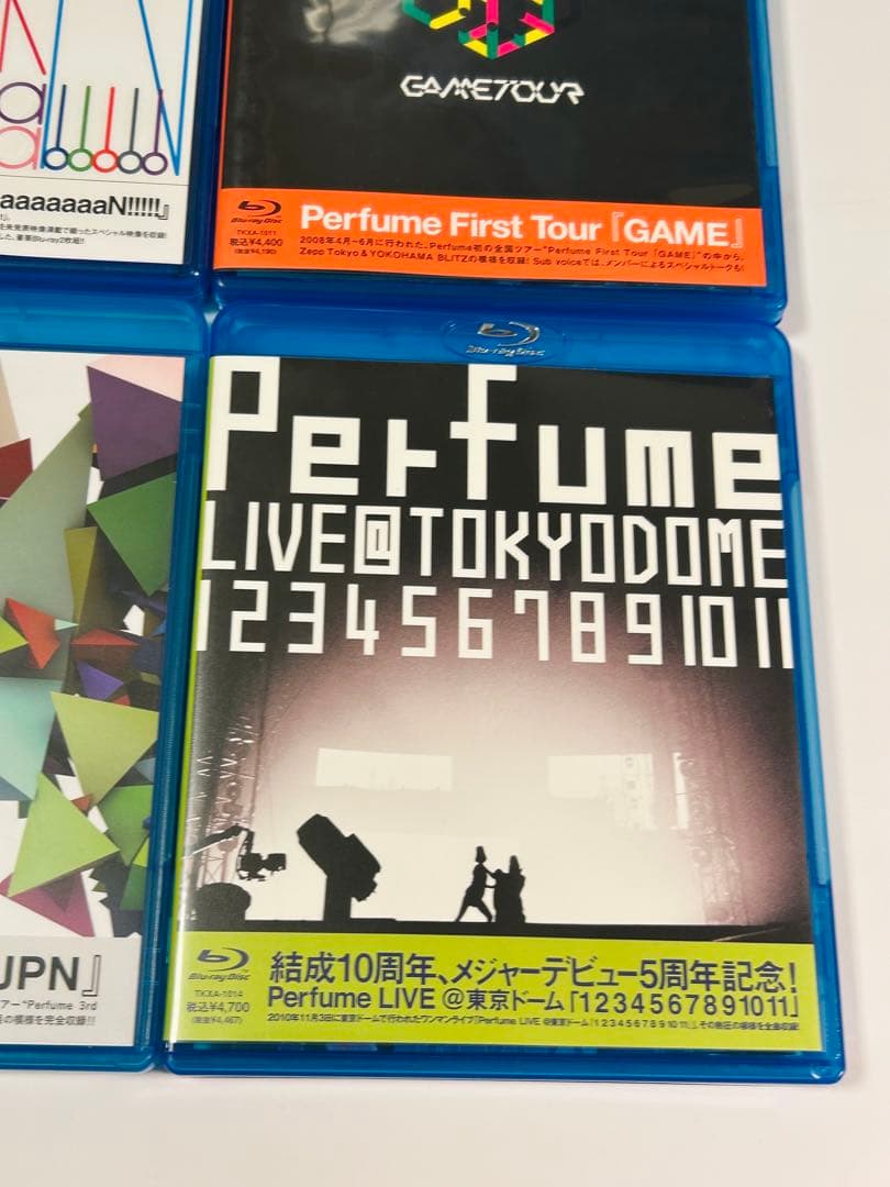 【6枚セット ステッカー付き】 初回盤 Perfume 初期 Blu-ra