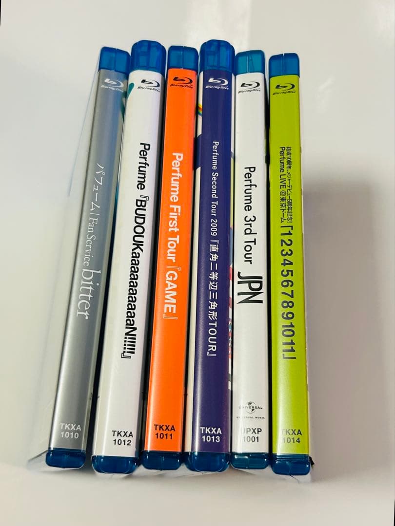 【6枚セット ステッカー付き】 初回盤 Perfume 初期 Blu-ra