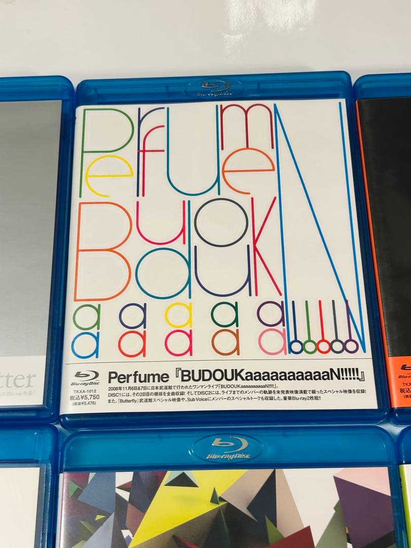 【6枚セット ステッカー付き】 初回盤 Perfume 初期 Blu-ra