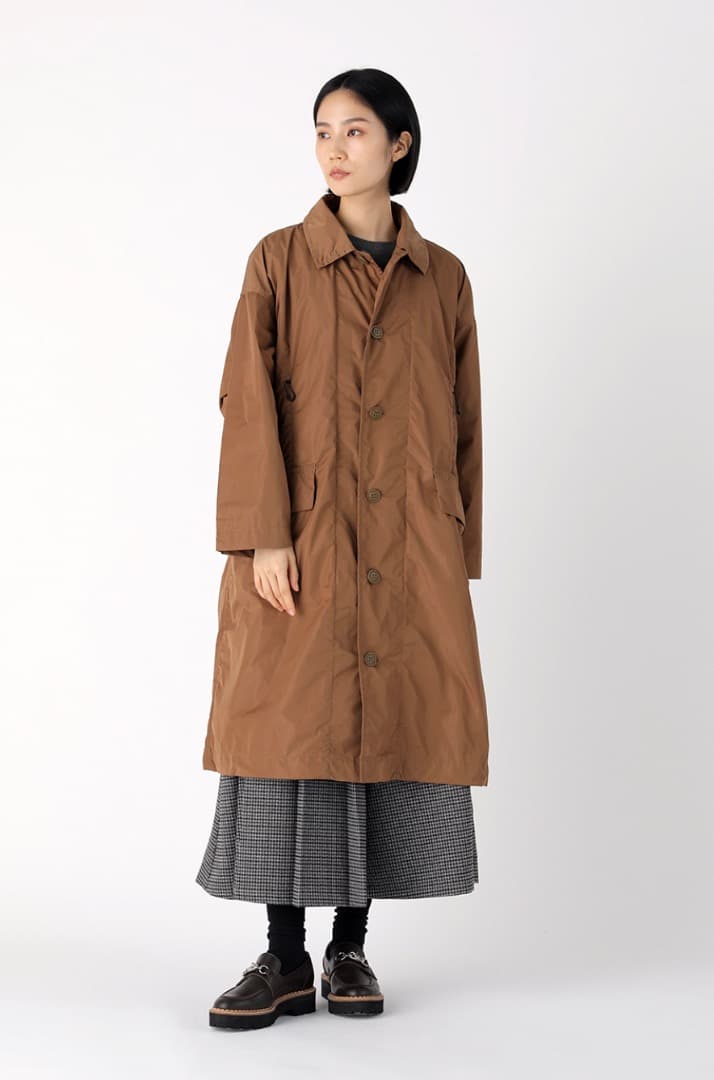 emulation × ZUCCa エミュレーション ロングコート　リバーシブル