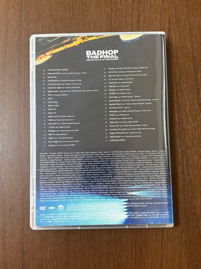 BADHOP THE FINAL バットホップ DVD