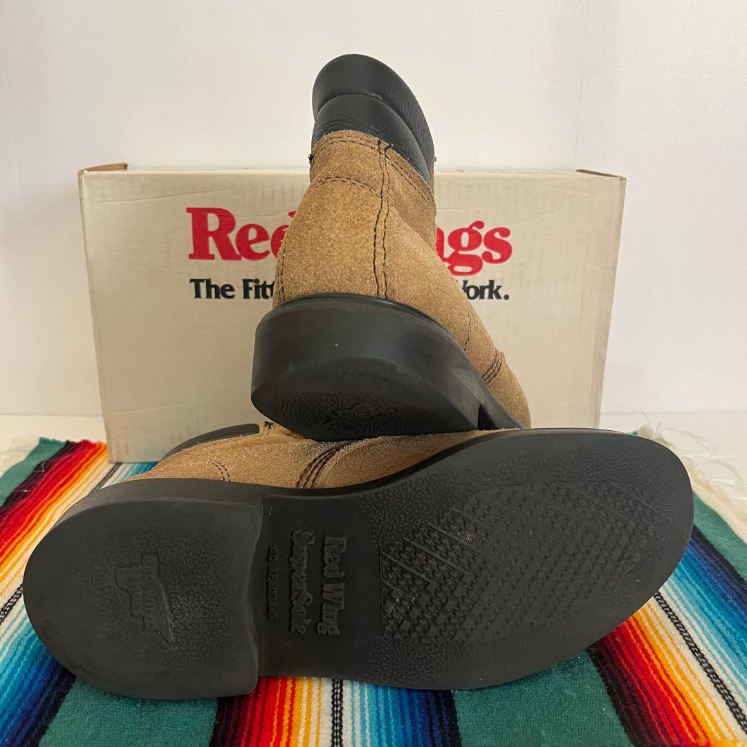 【廃盤】レッドウィング 8118 スエード スーパーソール ラフアウト モック