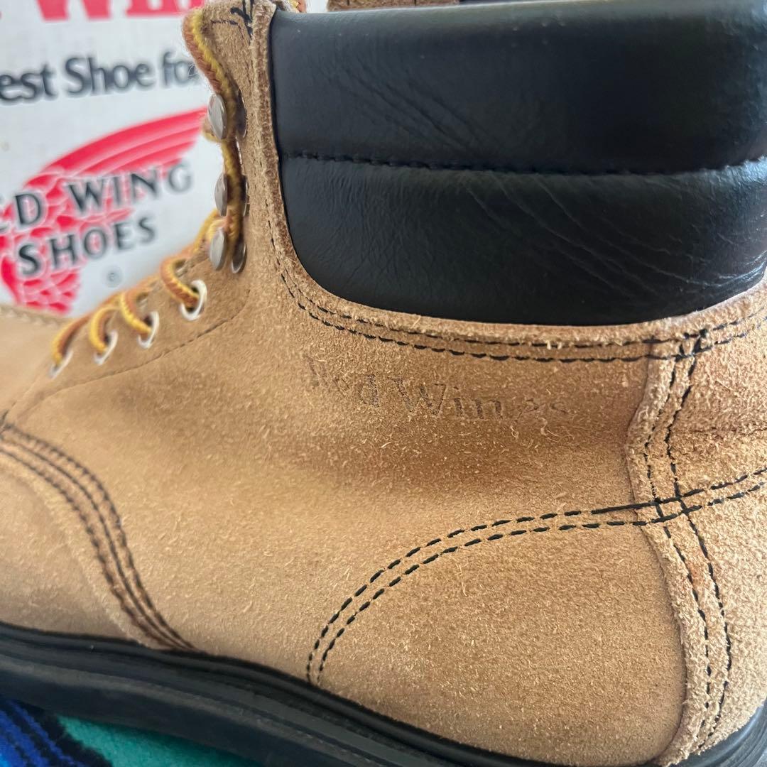 【廃盤】レッドウィング 8118 スエード スーパーソール ラフアウト モック