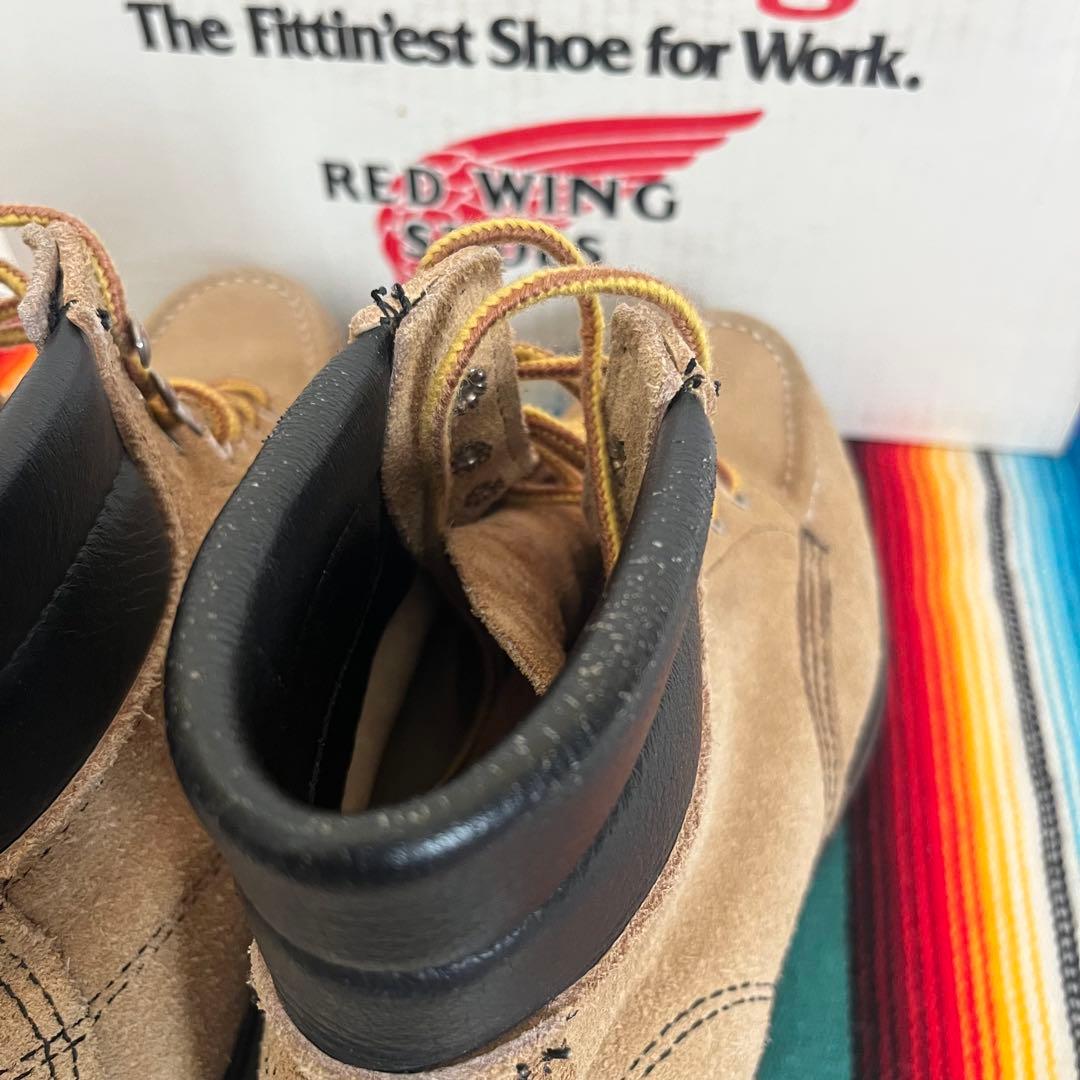 【廃盤】レッドウィング 8118 スエード スーパーソール ラフアウト モック