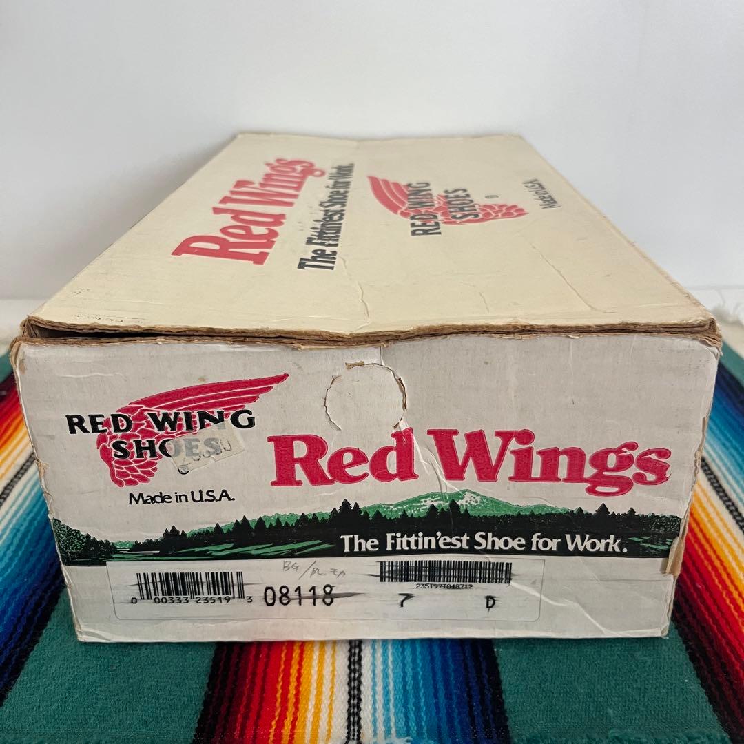 【廃盤】レッドウィング 8118 スエード スーパーソール ラフアウト モック