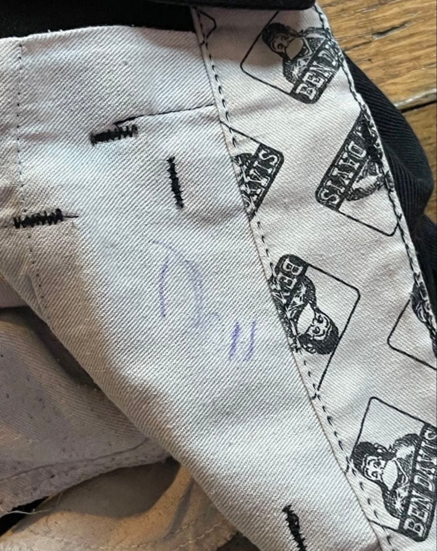 BEN DAVIS フリスコパンツ 90s ブラック W33黒