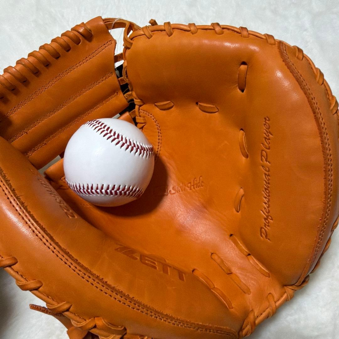 ゼット　硬式用キャッチャーミット ウェルダーラベル（BPCB18322）