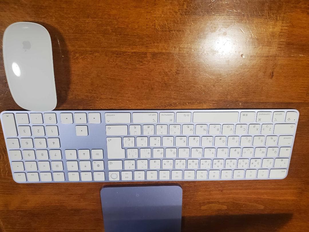 【未使用に近い・箱あり】iMac24インチ・M1チップ・パープル・512GB