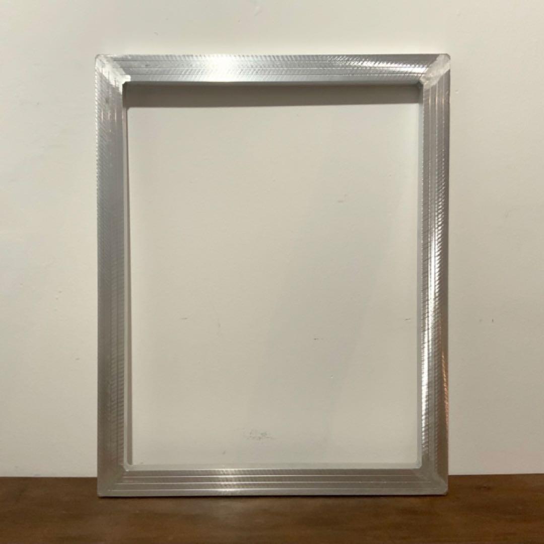 ◆未使用◆シルクスクリーン アルミ枠・アルミフレーム【50×40㎝】4個セット