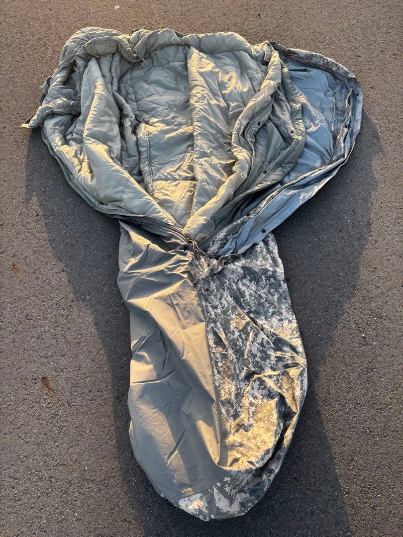 デッド 米軍放出品 MODULAR SLEEP SYSTEM 4PART 寝袋