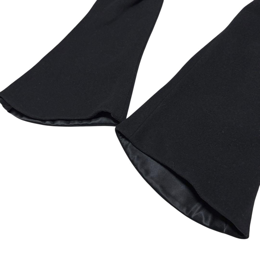 美品 エンポリオアルマーニ カシミヤ混 ロングコート Aライン フレア