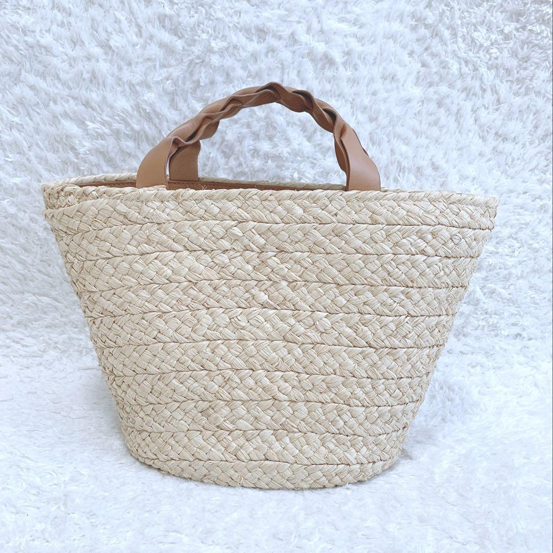 【こはる】ほほ未使用♪ ヘレンカミンスキー 編み込み レザーハンドル