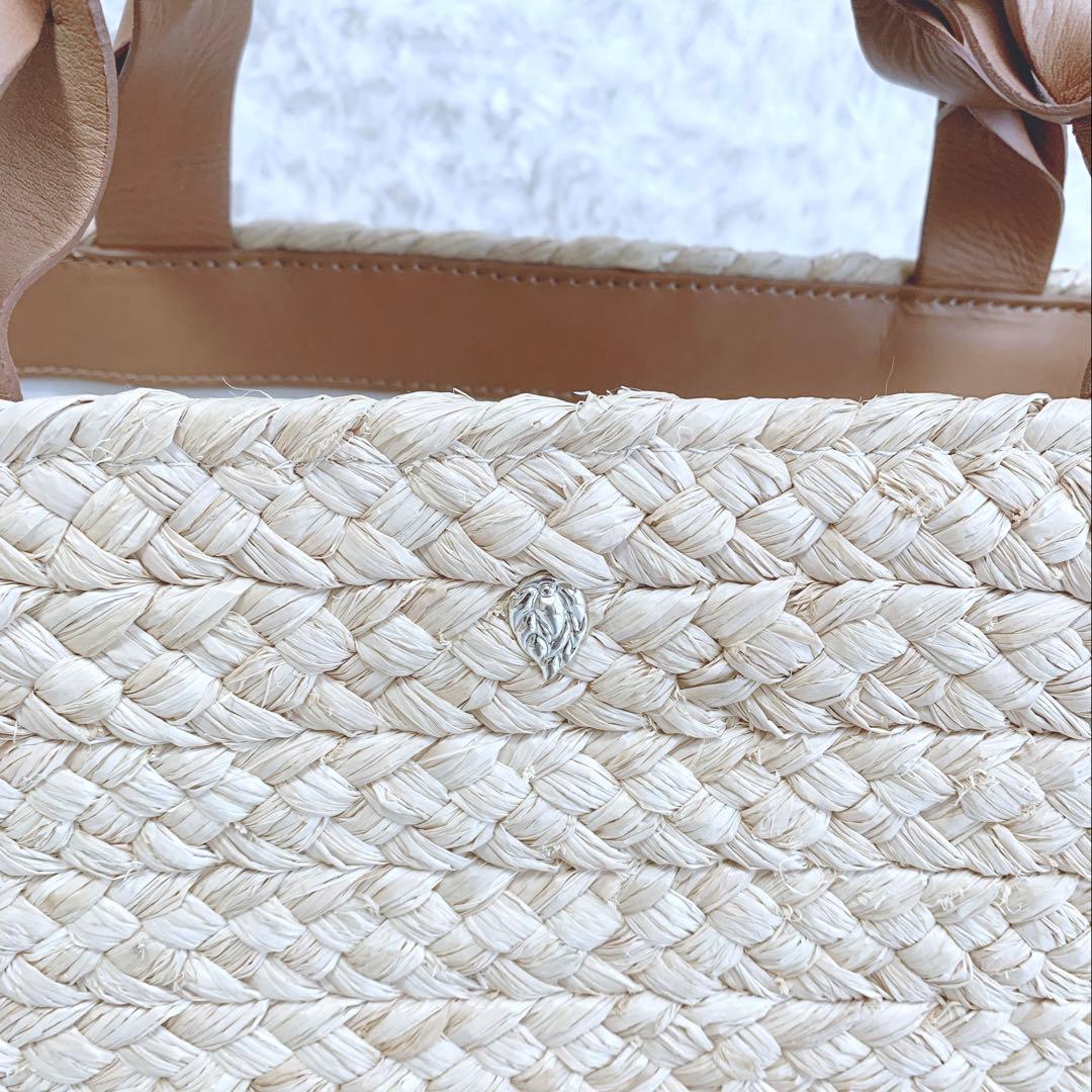 【こはる】ほほ未使用♪ ヘレンカミンスキー 編み込み レザーハンドル