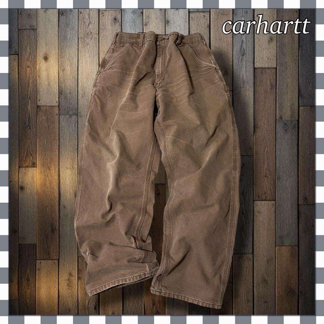 M*c様 Carharttカーハート ダックペインターワークパンツダンガリーフィ