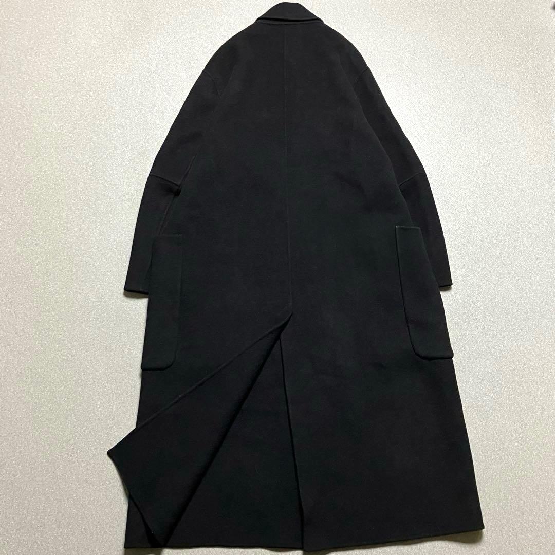 【近年✨大きなポッケ】TODAYFULウールオーバーコート ロング黒トゥデイフル