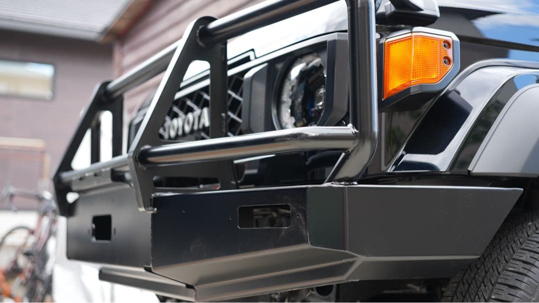 ウインチバンパー　再再販GDJ76 ランドクルーザー70 ARB