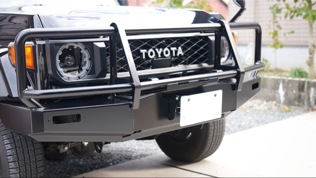 ウインチバンパー　再再販GDJ76 ランドクルーザー70 ARB