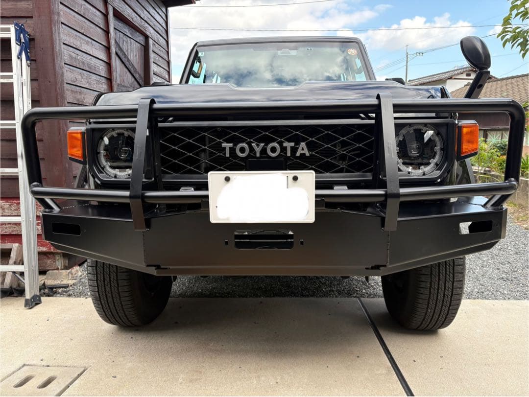 ウインチバンパー　再再販GDJ76 ランドクルーザー70 ARB