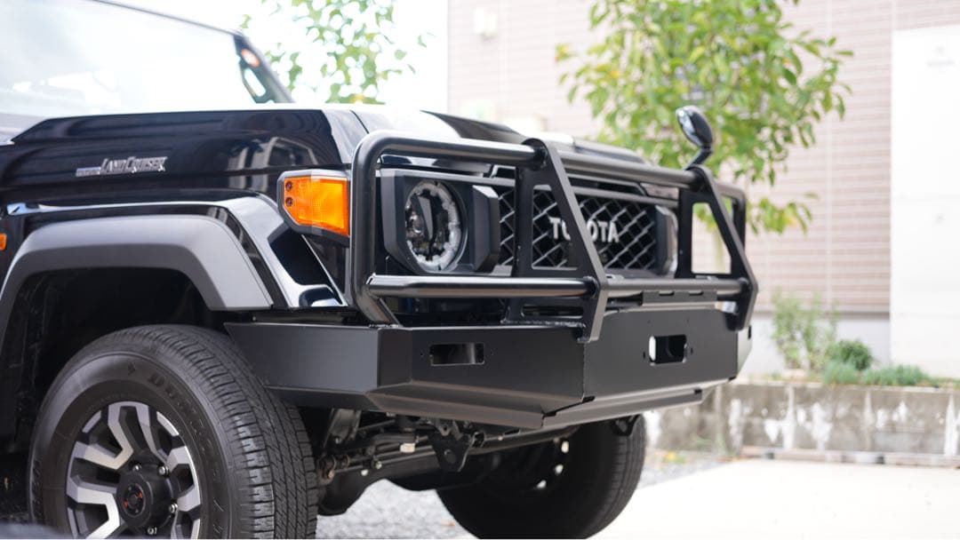 ウインチバンパー　再再販GDJ76 ランドクルーザー70 ARB