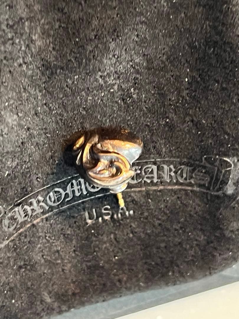 YAMAN様ChromeHeartsハートスタッドピアス片耳 正規品ギャランティ