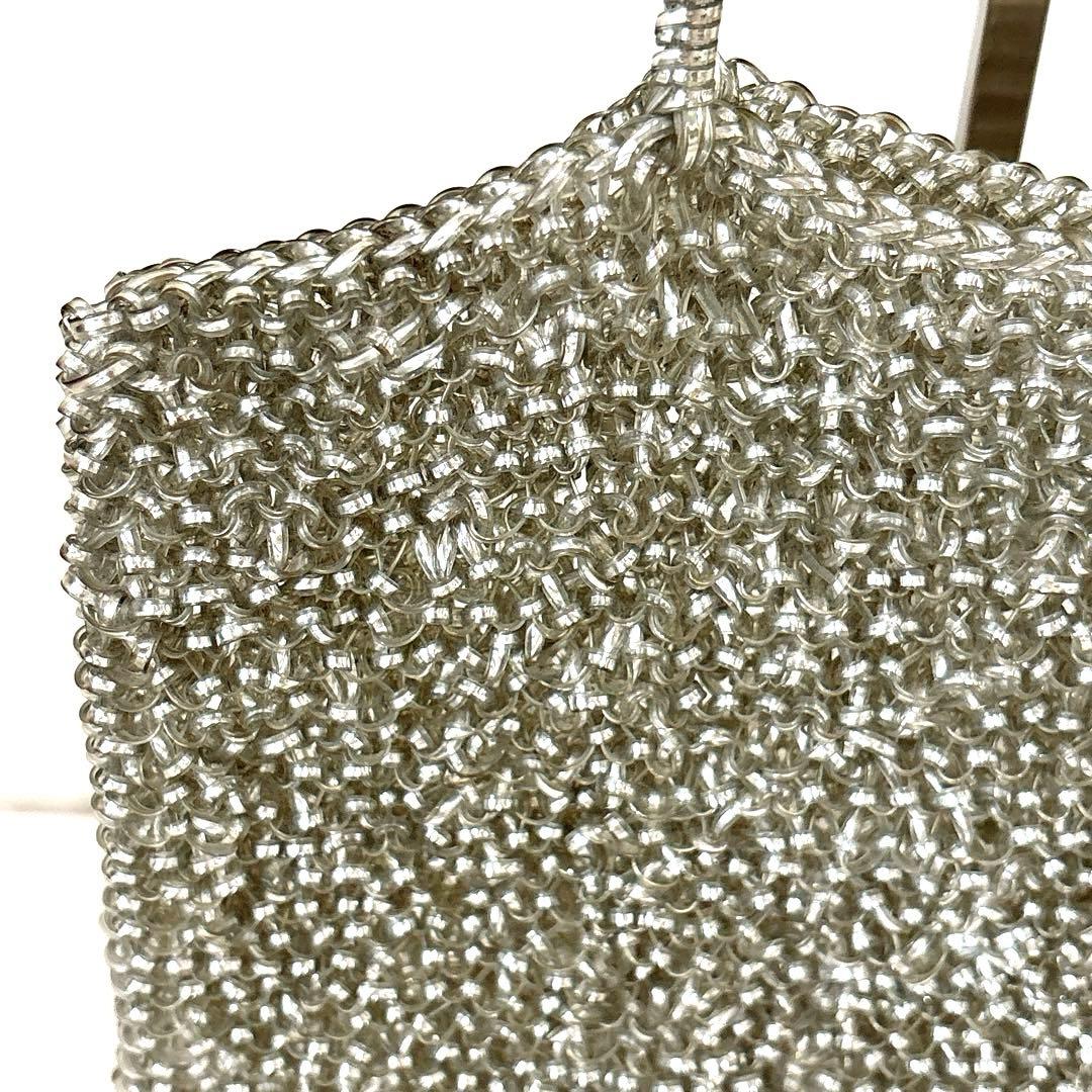 ANTEPRIMA アンテプリマ　ワイヤーバッグラージ シルバー　チェーン