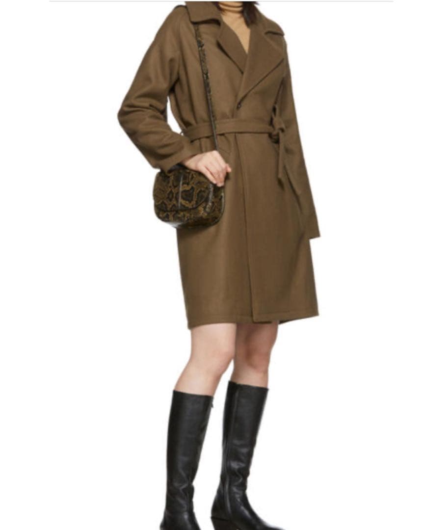 【美品】A.P.C. Bakerstreet ウールコート ブラウン 34