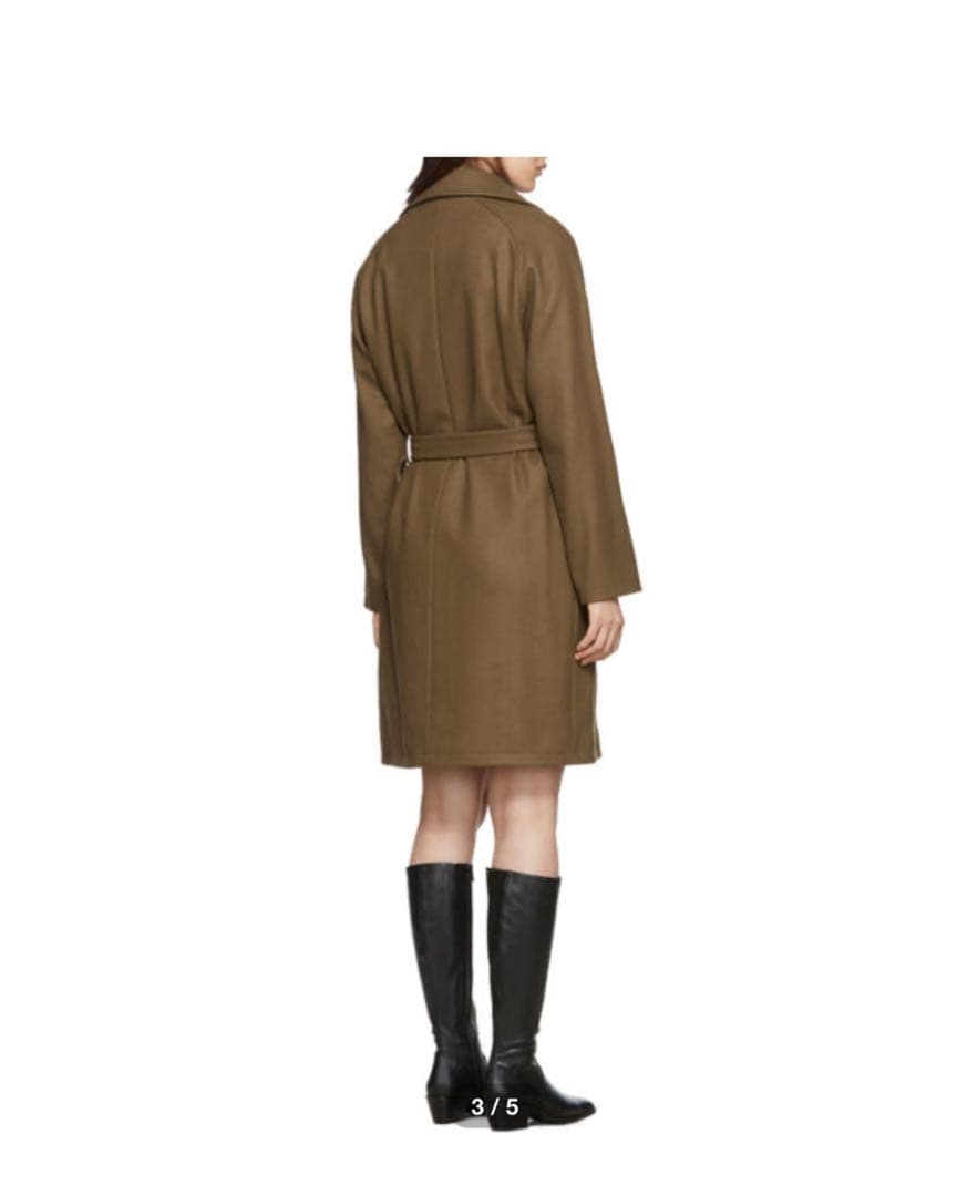 【美品】A.P.C. Bakerstreet ウールコート ブラウン 34