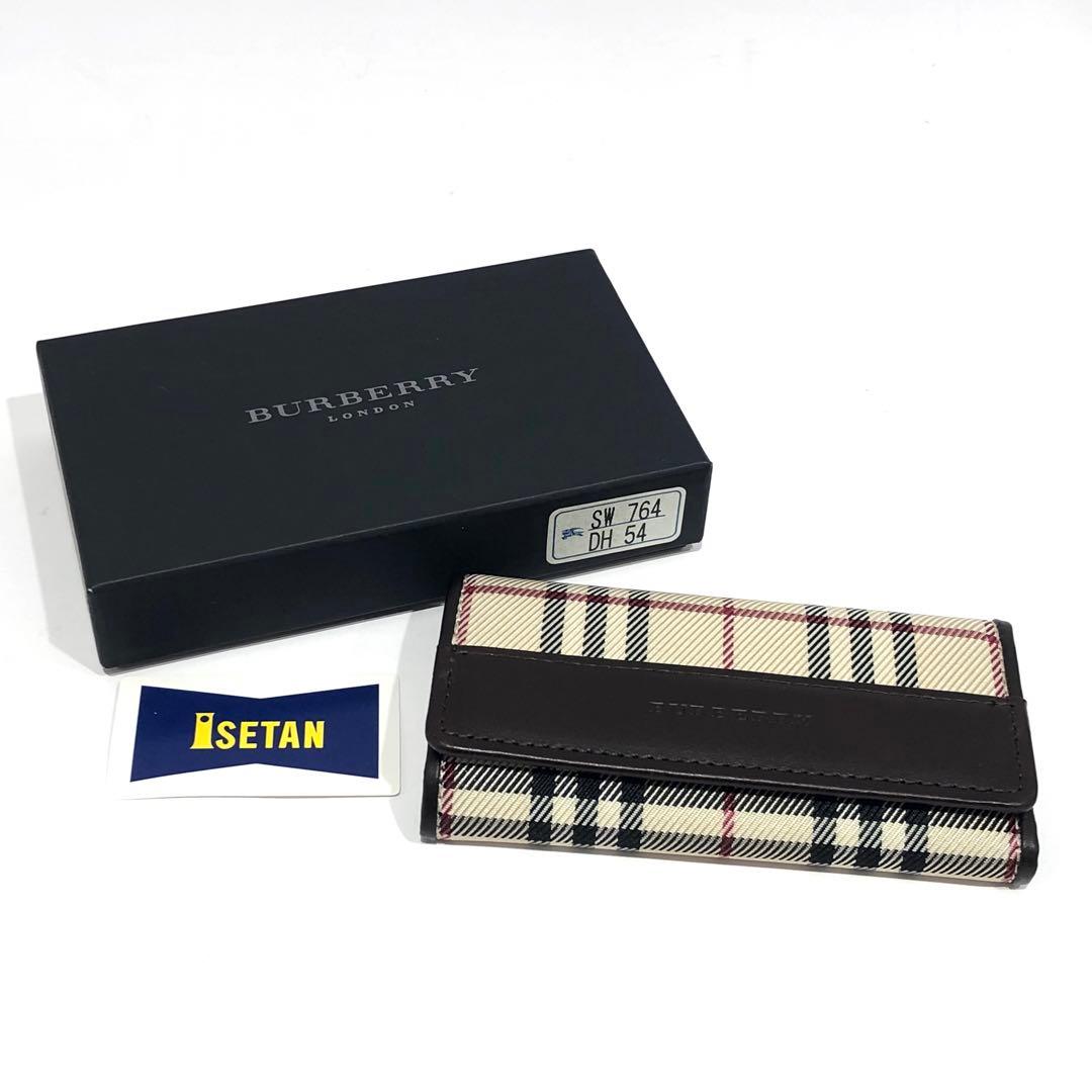 Ⓥバーバリーノバチェック　キーケース