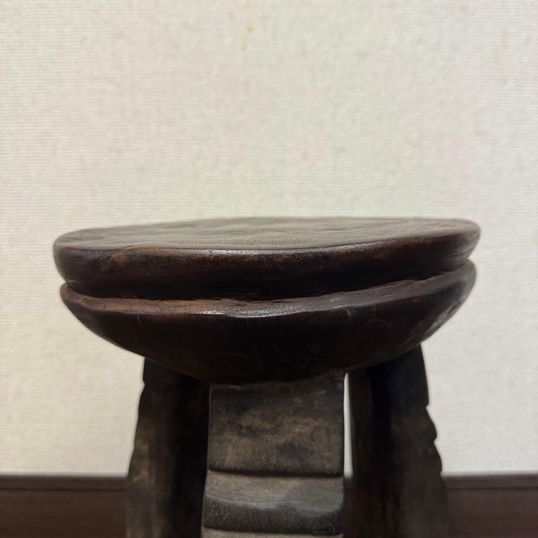 アフリカ ブルキナファソ ヌヌマ族 スツール 民藝 椅子 古道具 ビンテージ