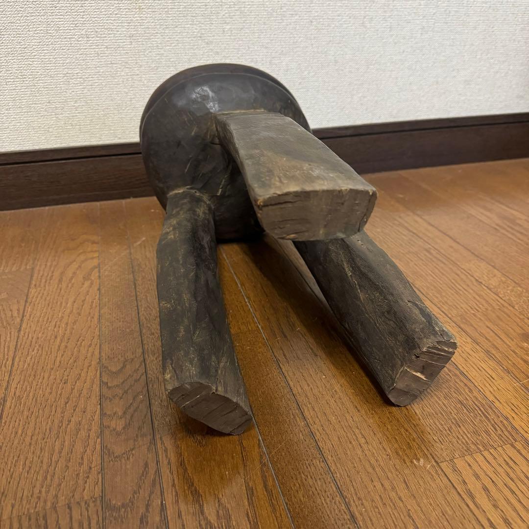 アフリカ ブルキナファソ ヌヌマ族 スツール 民藝 椅子 古道具 ビンテージ