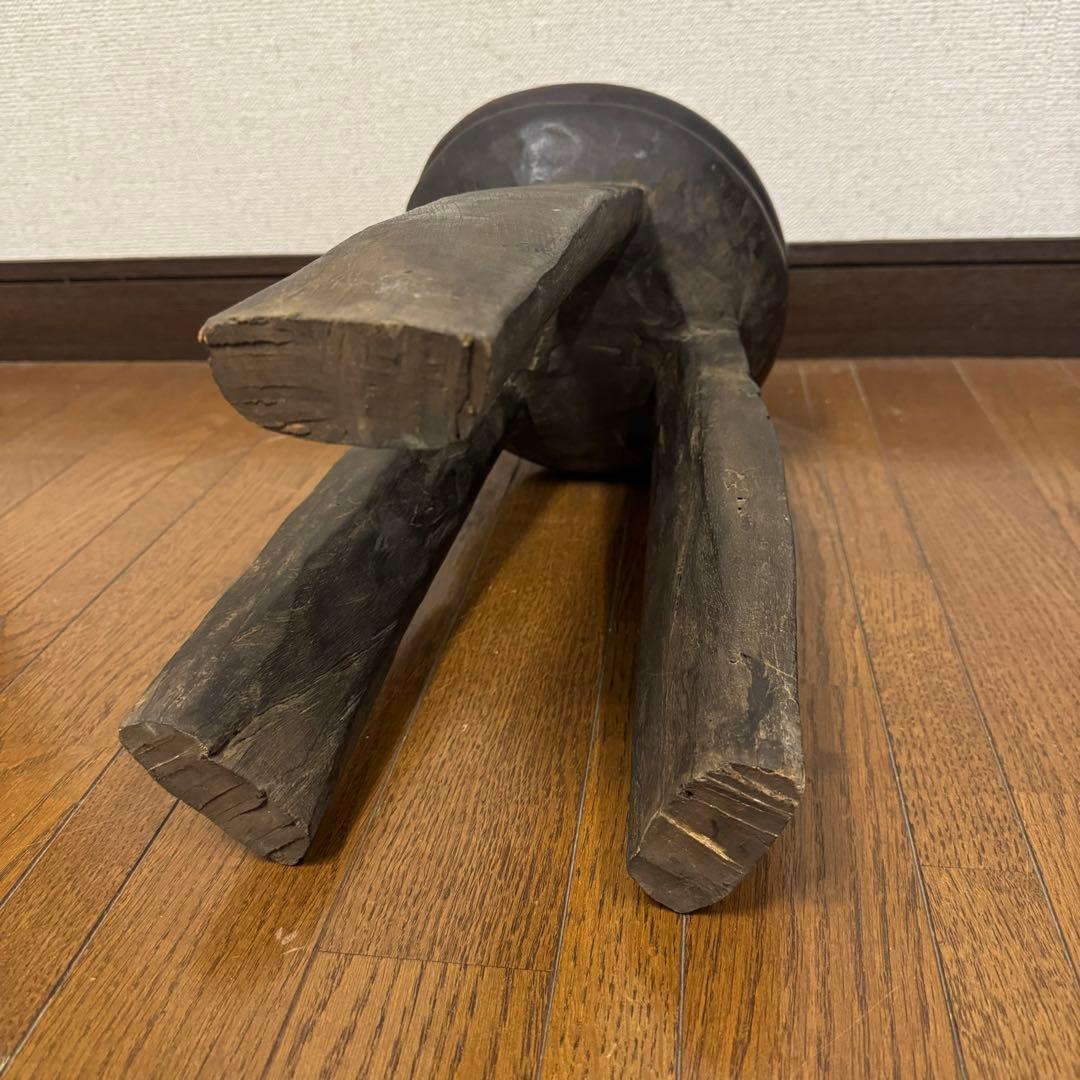 アフリカ ブルキナファソ ヌヌマ族 スツール 民藝 椅子 古道具 ビンテージ