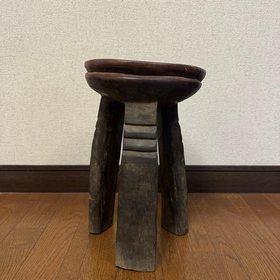 アフリカ ブルキナファソ ヌヌマ族 スツール 民藝 椅子 古道具 ビンテージ