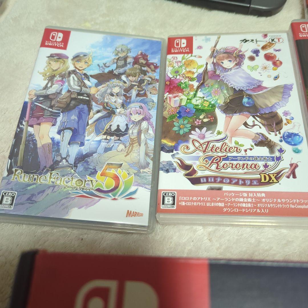 Nintendo Switch 本体 + ゲームソフト5本セット