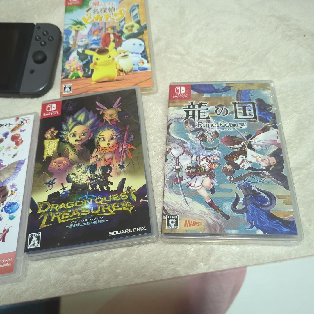 Nintendo Switch 本体 + ゲームソフト5本セット