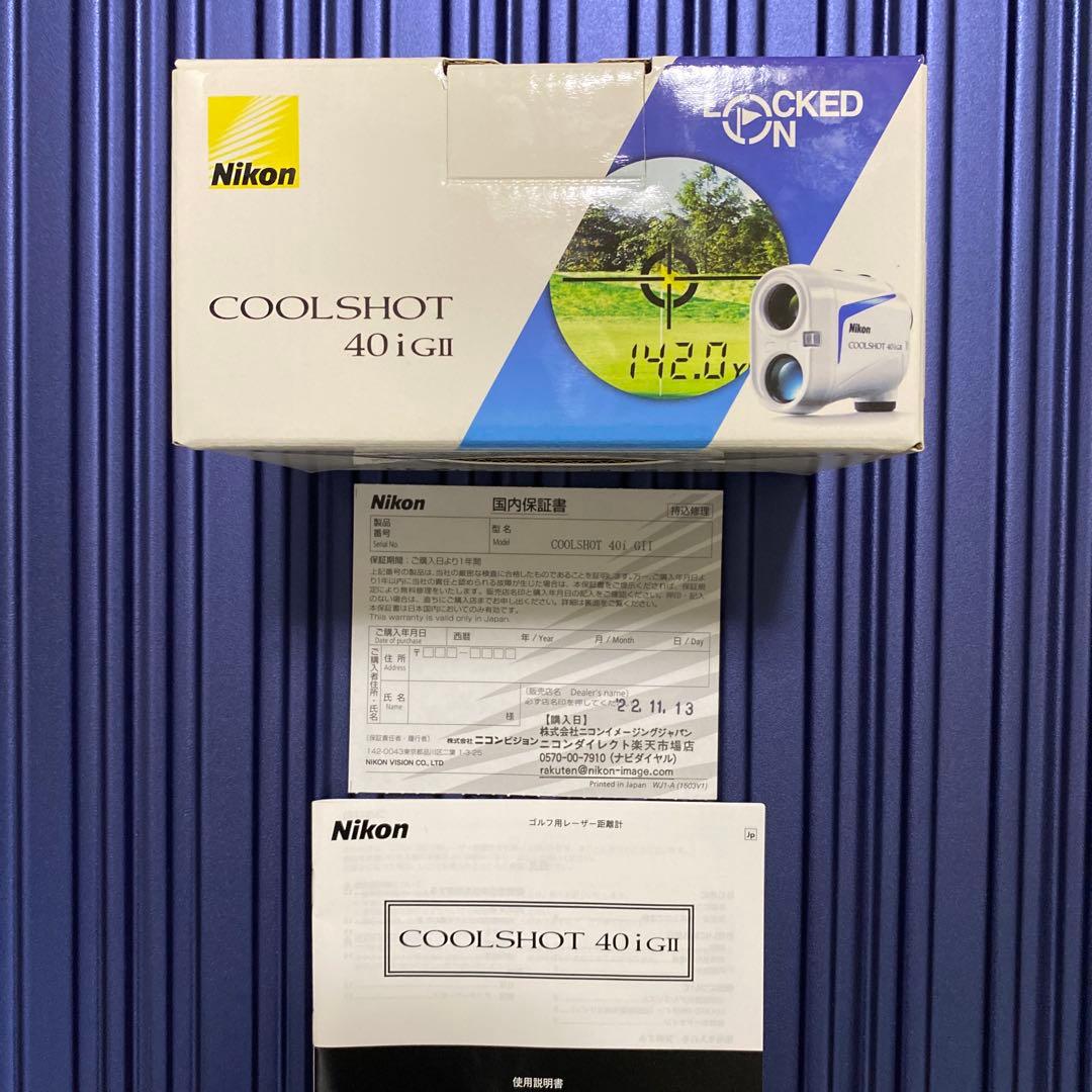 ラウンド用品・アクセサリー Nikon COOLSHOT 40i GII