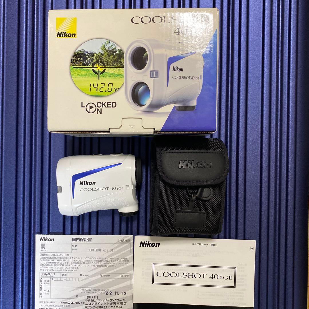 ラウンド用品・アクセサリー Nikon COOLSHOT 40i GII