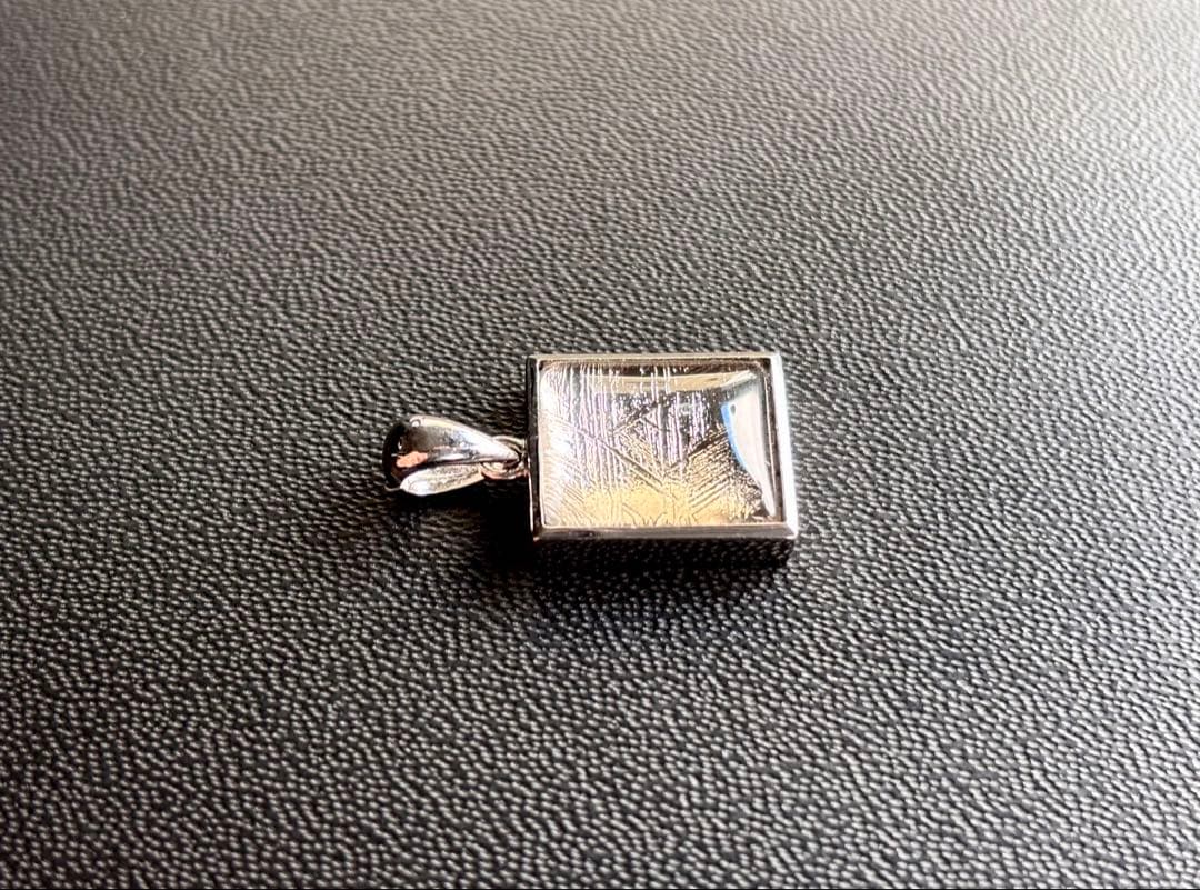 Qualia様用　宇宙の彼方から舞い降りし奇跡の隕石　プレミアムシルバーギベオン