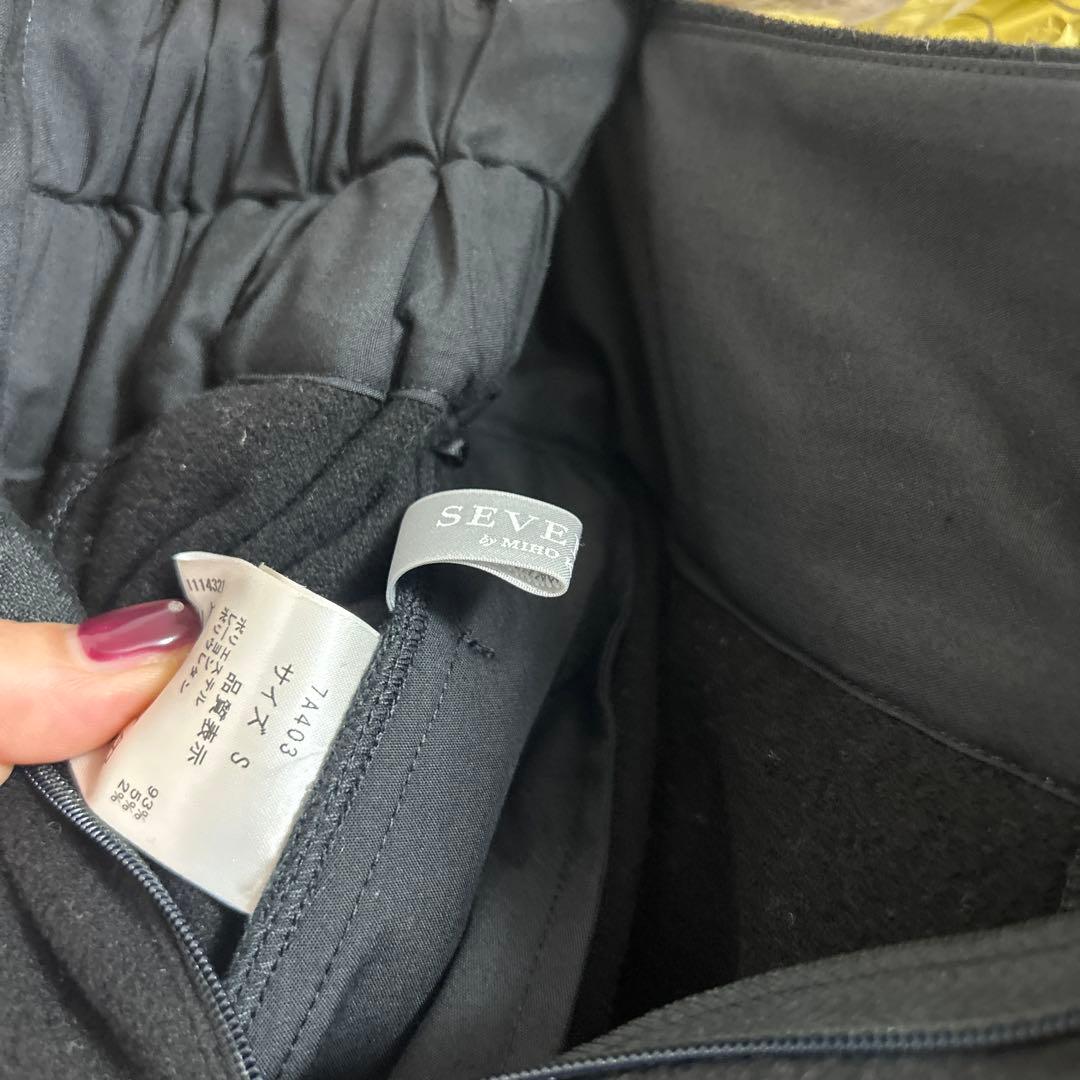 セブンテン seventen ハイウエストフレアキュロット S 美品