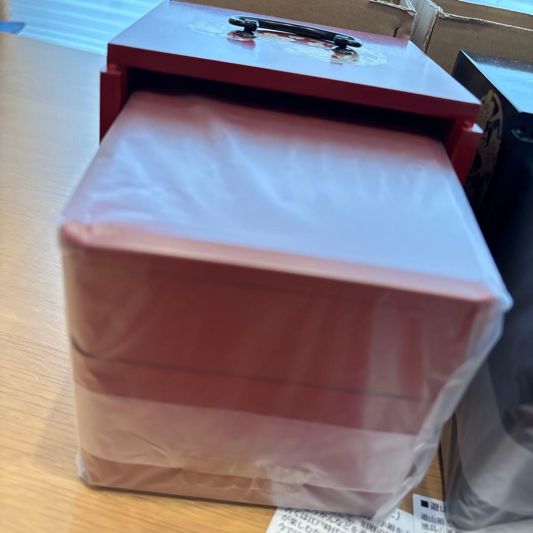 新品　遊山箱　弁当箱　重箱　小物入れ　菓子入れ