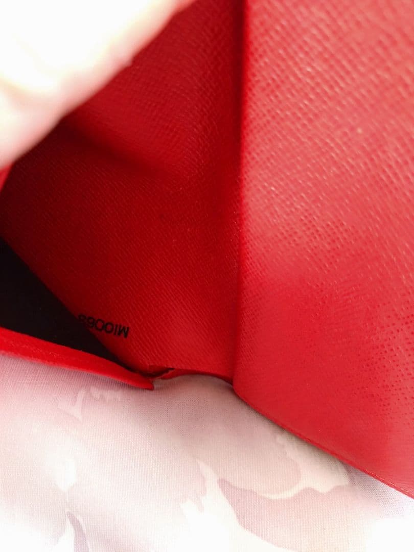 【お値下げ！】ルイヴィトン Louis Vuitton エピがま口財布 レッド