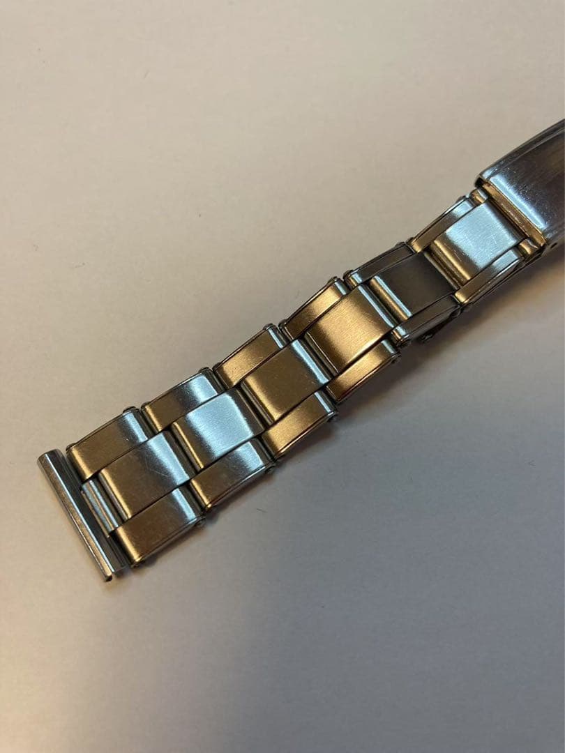 ロレックス1940年代　機能付きリベットブレスレットアンティーク バブルバック用