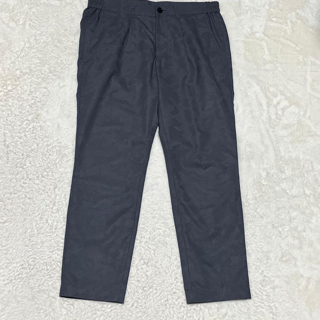 美品　ジュンハシモト　セットアップ　伸縮　カモフラ　洗濯可　グレー