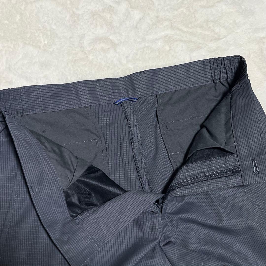 美品　ジュンハシモト　セットアップ　伸縮　カモフラ　洗濯可　グレー