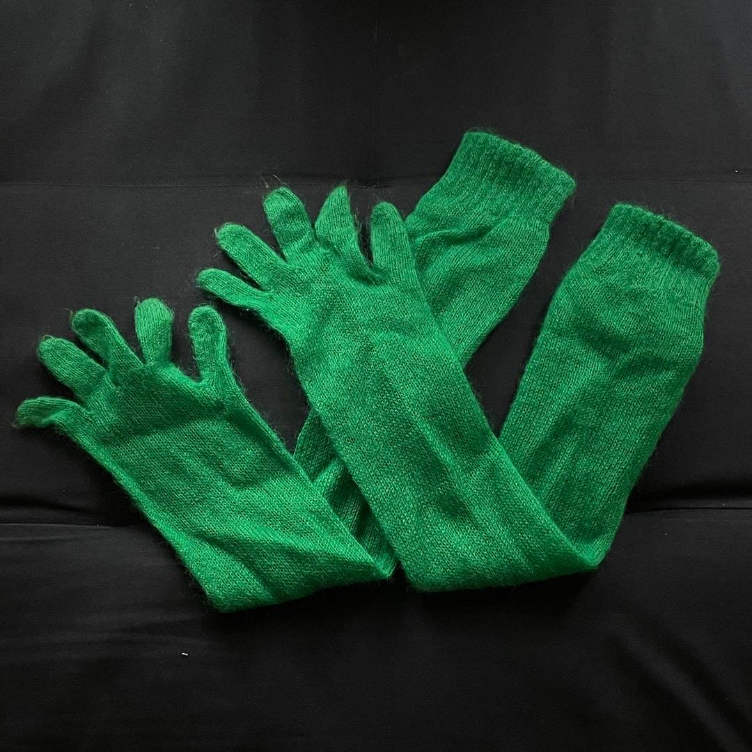 PRADA プラダ グリーン 手袋 S