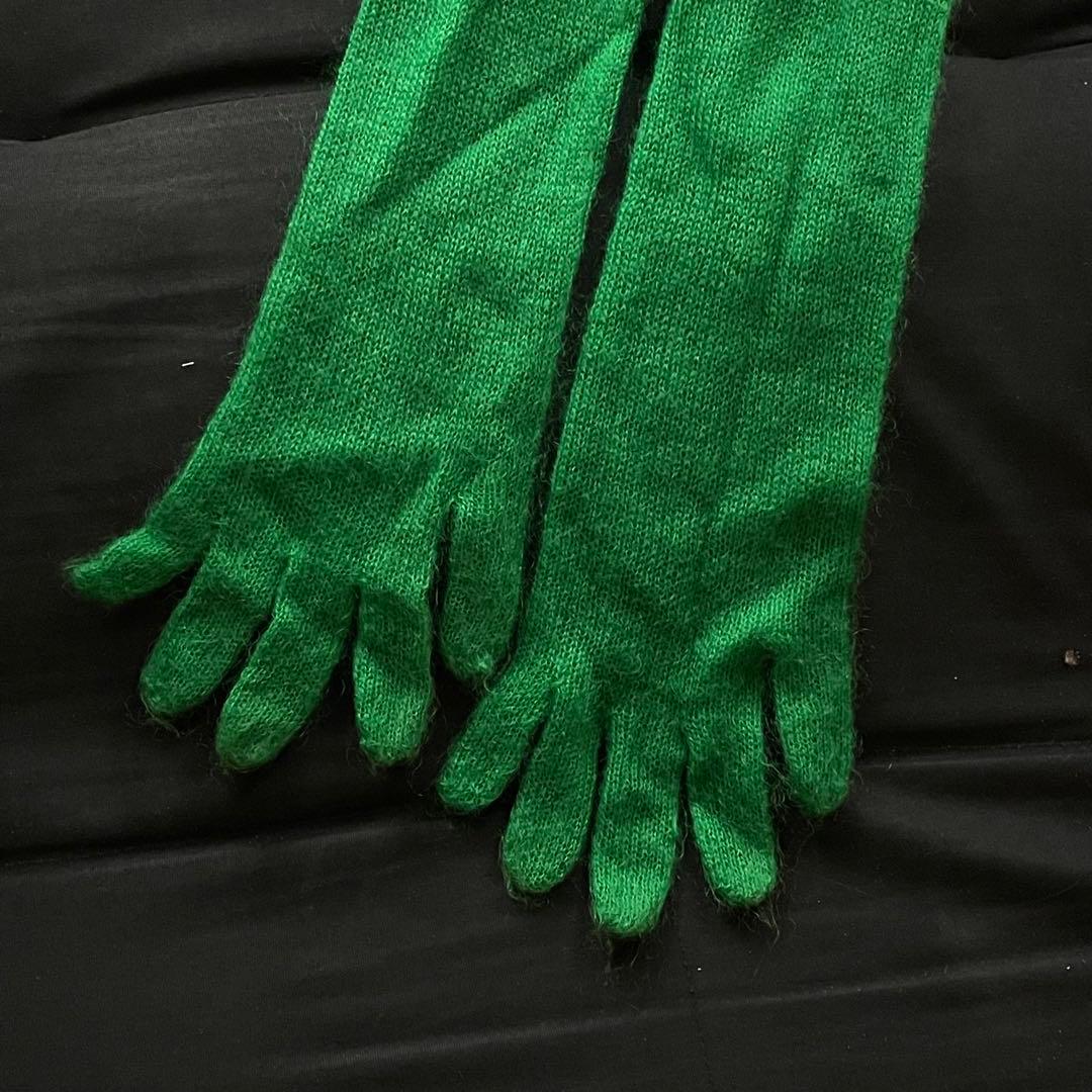 PRADA プラダ グリーン 手袋 S