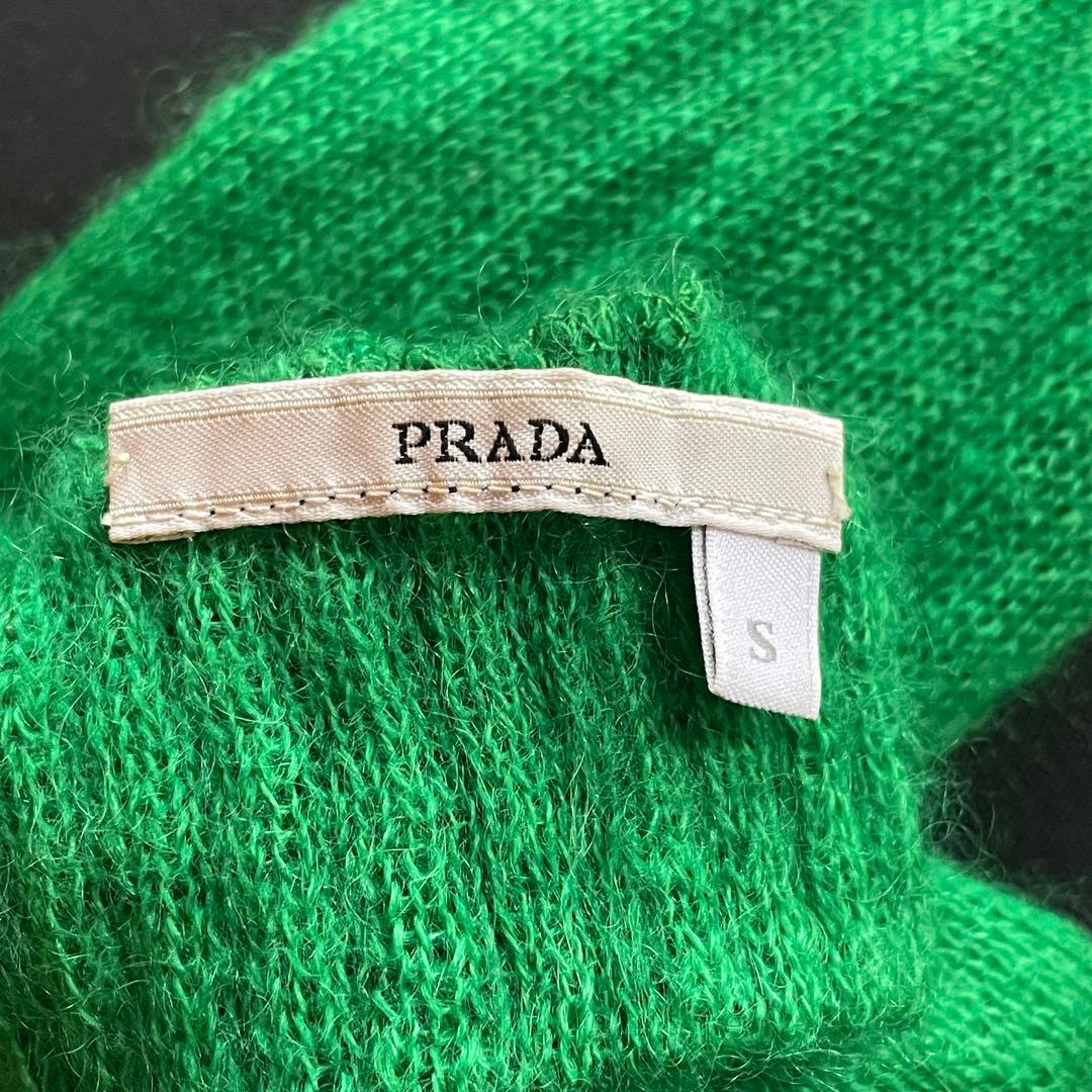 PRADA プラダ グリーン 手袋 S