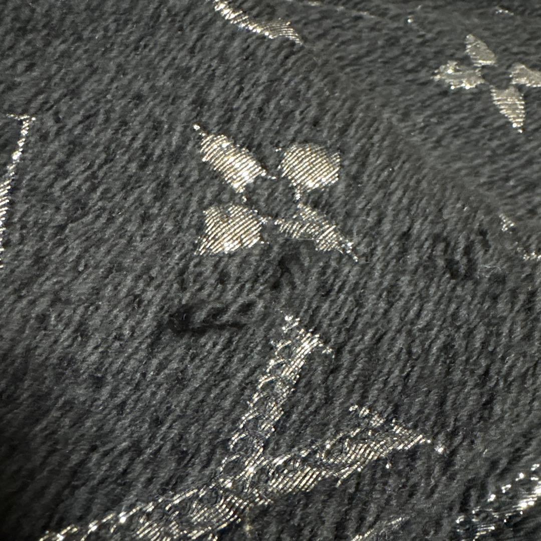 LOUIS VUITTON ブラック マフラー 箱付き