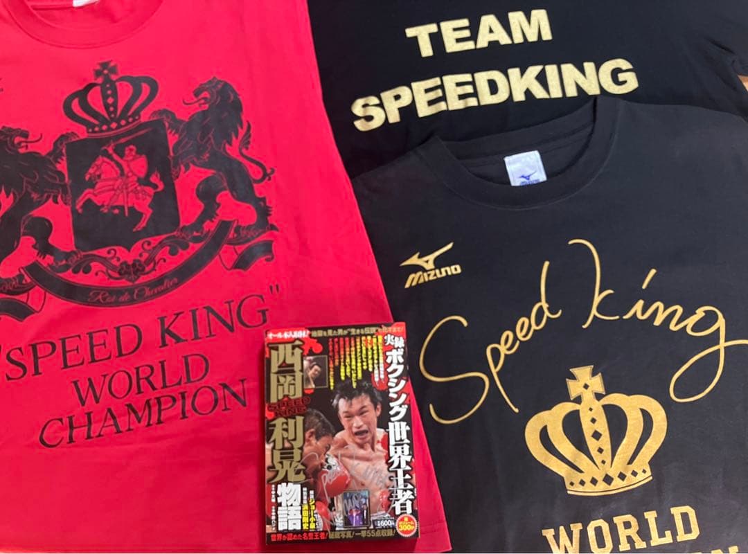 西岡利晃　サイン本　Tシャツ　３枚セット　ボクシング　ドネア　井上尚弥